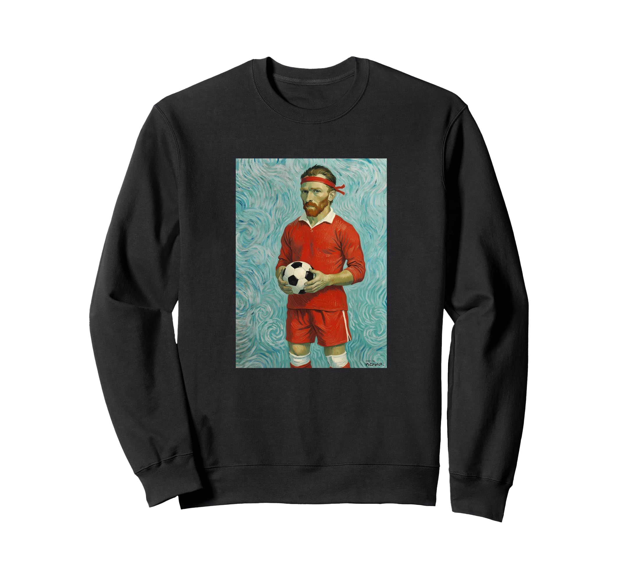 Vincent Loves Football And Soccer Sweatshirt - Unique Graphic Men Women - T-Shirt, Sweatshirt, Hoodie
