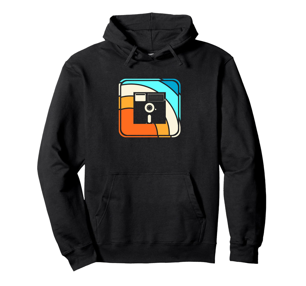 Floppy Storage Device Floppy Disk Hoodie - Trendy Graphic for Adults - T-Shirt, Sweatshirt, Hoodie