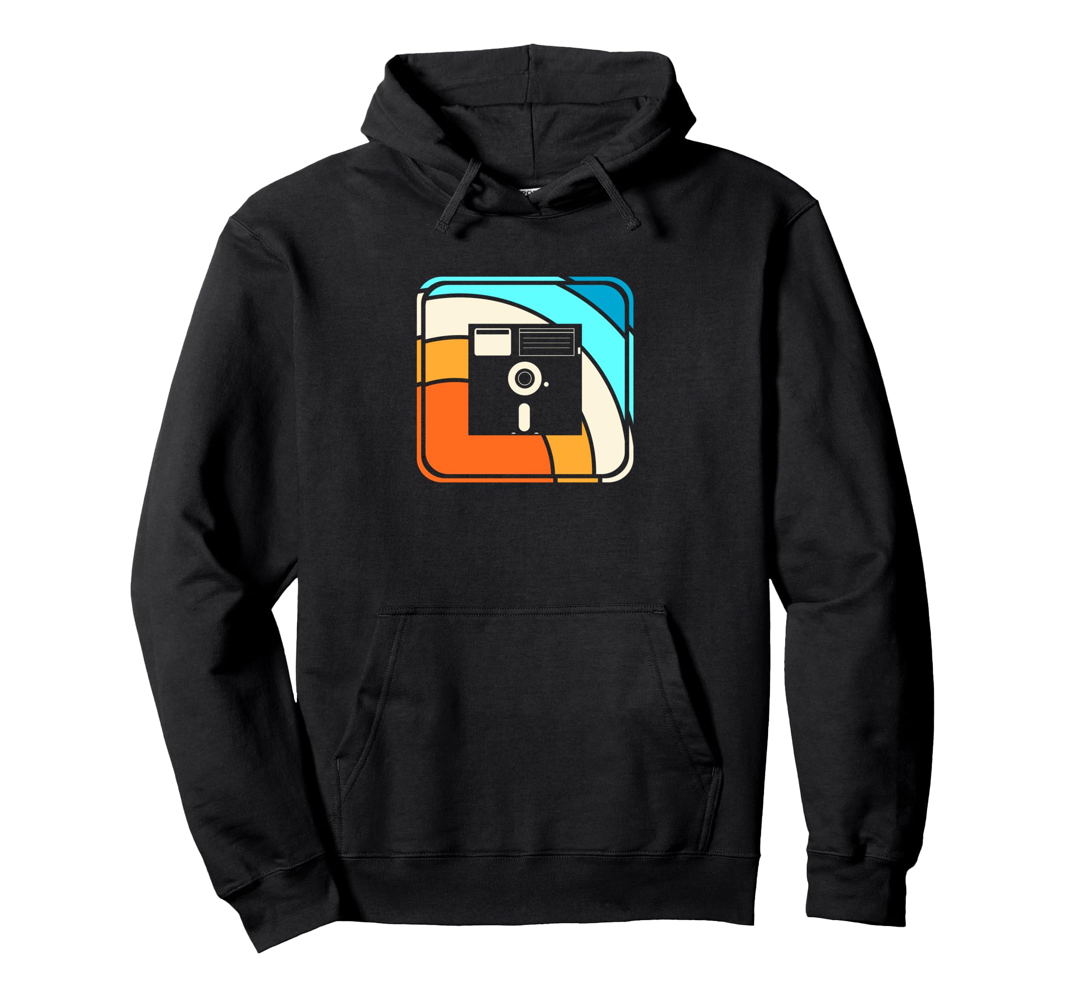 Floppy Storage Device Floppy Disk Hoodie - Trendy Graphic for Adults - T-Shirt, Sweatshirt, Hoodie