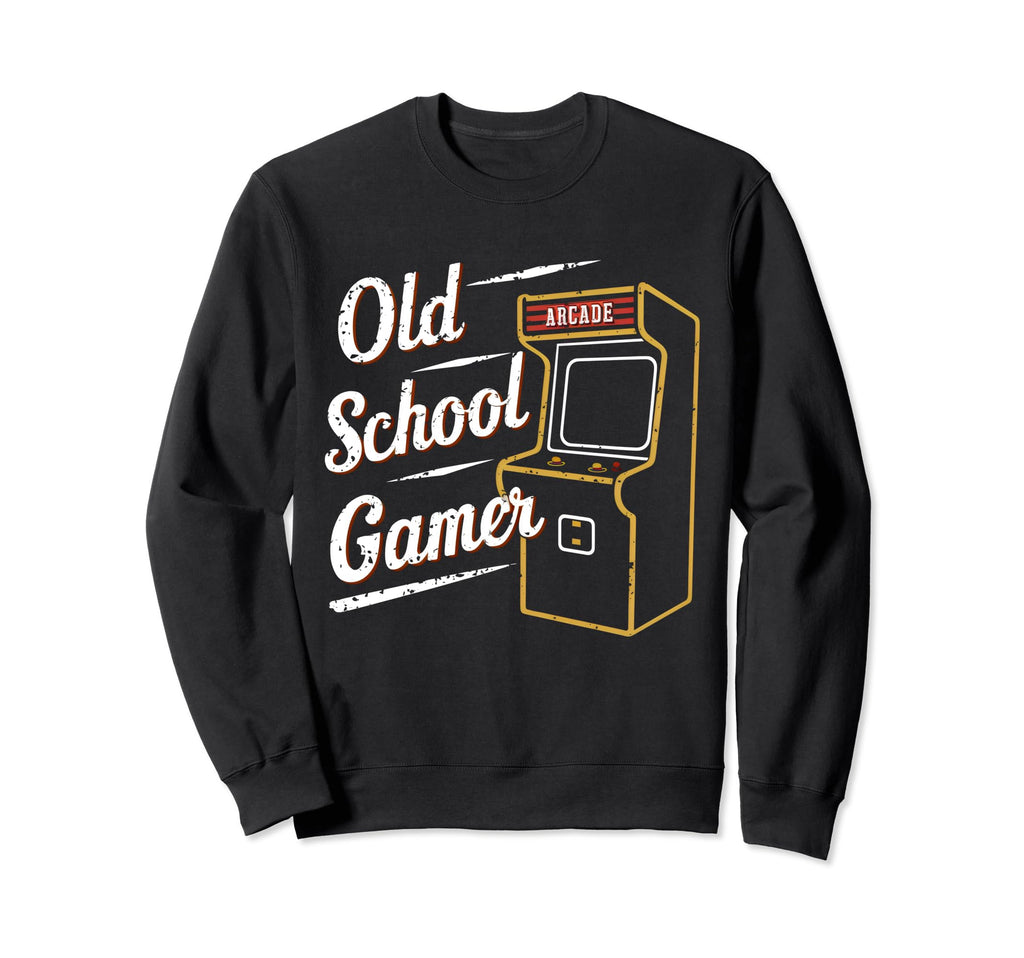 Old School Gamer Love 80S 90S Sweatshirt - Unique Graphic for Adults - T-Shirt, Sweatshirt, Hoodie