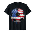 Patriotic Soccer Ball Sports Fans T-Shirt - Aesthetic Graphic for Adults - T-Shirt, Sweatshirt, Hoodie