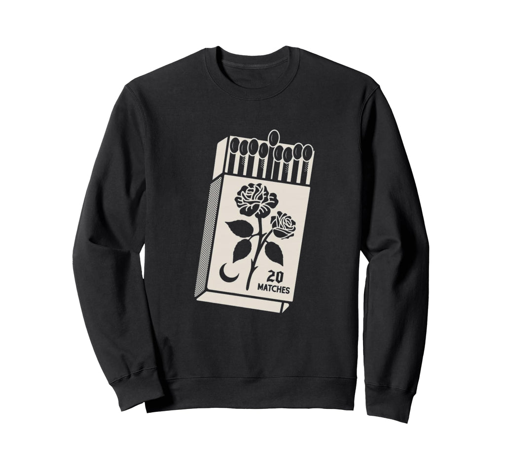 Matches Rose Matchbox 20 Matches Sweatshirt - Casual Everyday Wear Unisex - T-Shirt, Sweatshirt, Hoodie