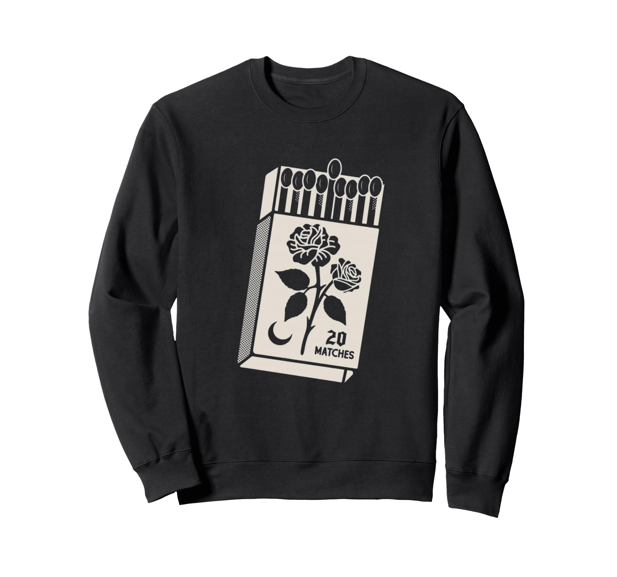 Matches Rose Matchbox 20 Matches Sweatshirt - Casual Everyday Wear Unisex - T-Shirt, Sweatshirt, Hoodie