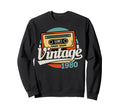 1980 Birthday Cassette Tape Gift Sweatshirt - Streetwear Style Unisex - T-Shirt, Sweatshirt, Hoodie