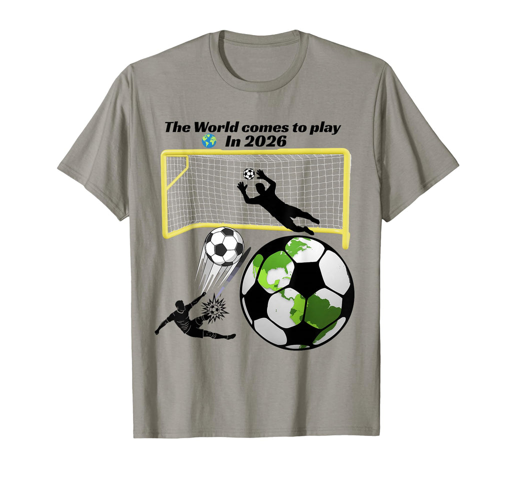 Soccer Football Futbol World T-Shirt - Casual Everyday Wear for Adults - T-Shirt, Sweatshirt, Hoodie