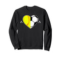 Soccer And Softball Heart Catcher Sweatshirt - Casual Everyday Wear Unisex - T-Shirt, Sweatshirt, Hoodie