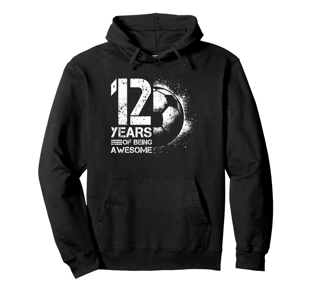12Th Birthday Soccer Player Football 12 Hoodie - Fun Novelty Design Unisex - T-Shirt, Sweatshirt, Hoodie