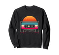 Oldschool Cassette Sunset Tape Sweatshirt - Casual Everyday Wear Unisex - T-Shirt, Sweatshirt, Hoodie