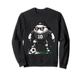 Baseball Soccer Player Sunglasses Sweatshirt - Graphic Print for Adults - T-Shirt, Sweatshirt, Hoodie