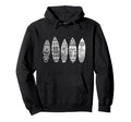 Surfing Surfboard Maori Surfboarder Hoodie - Aesthetic Graphic for Adults - T-Shirt, Sweatshirt, Hoodie