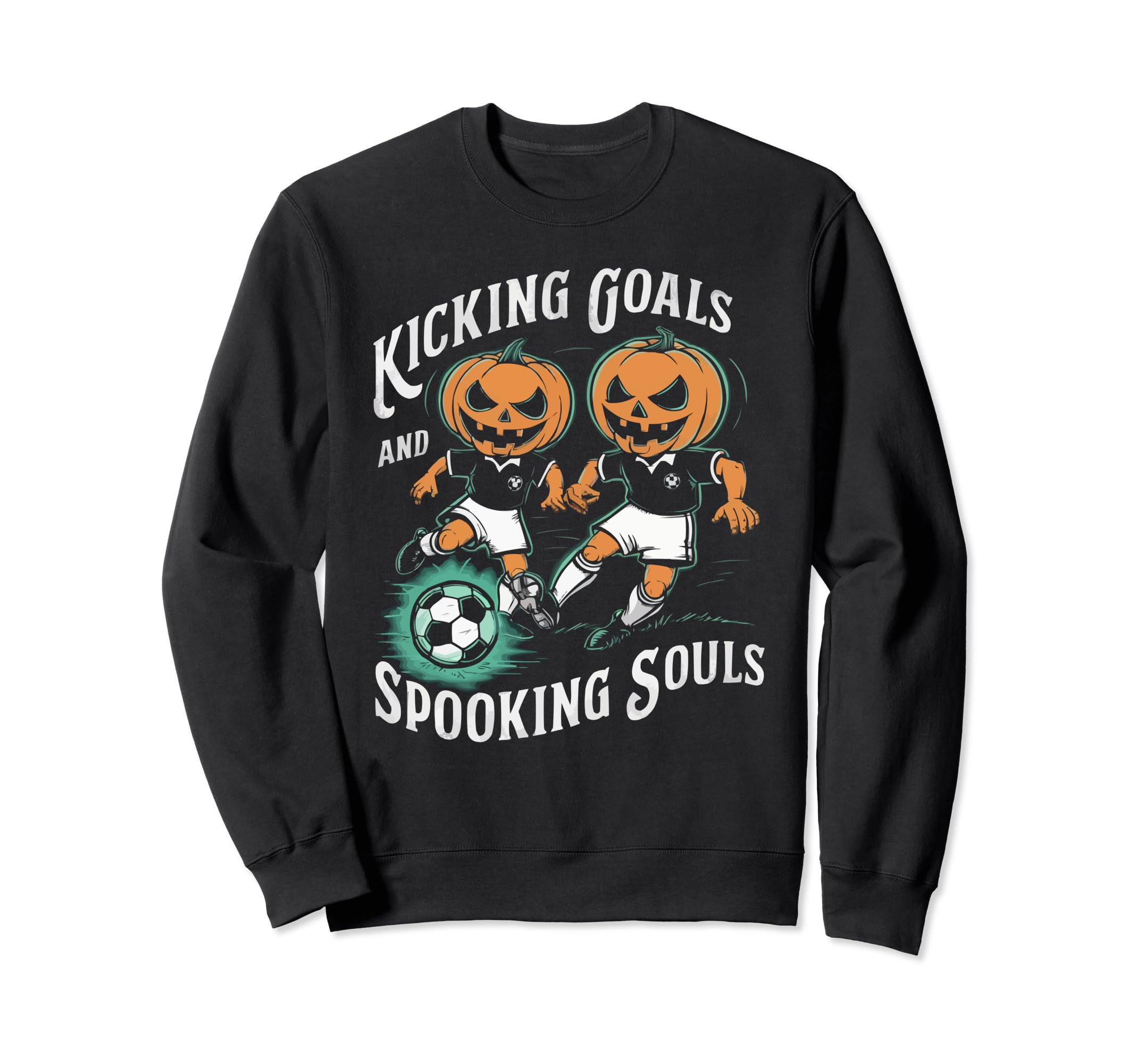 Soccer Halloween Spooky Goalkeeper Sweatshirt - Novelty Apparel Unisex - T-Shirt, Sweatshirt, Hoodie