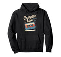 Cassette Life Rewind Chill Music Audio Hoodie - Novelty Apparel for Adults - T-Shirt, Sweatshirt, Hoodie