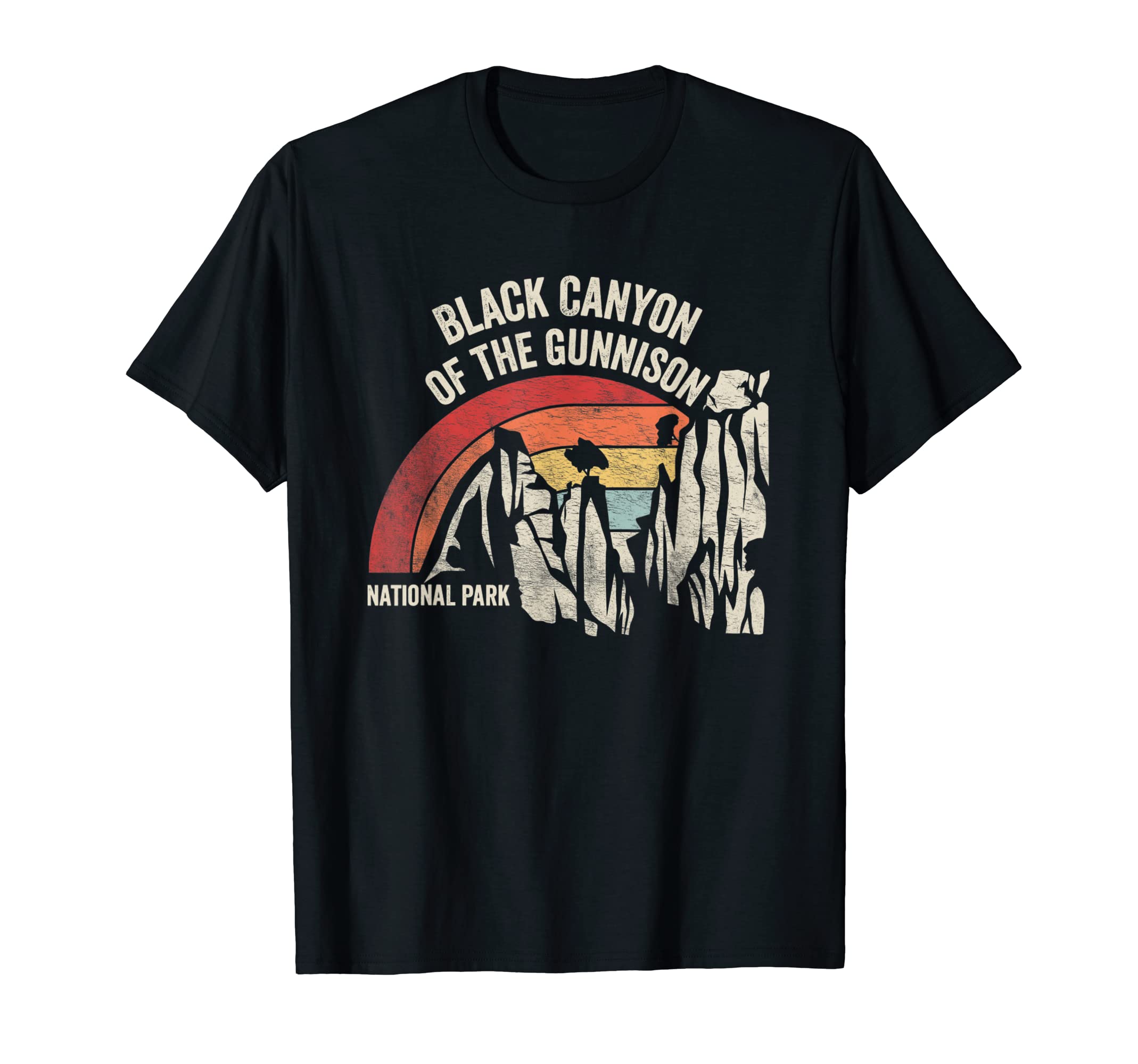 Black Canyon Gunnison National T-Shirt - Casual Everyday Wear Men Women - T-Shirt, Sweatshirt, Hoodie