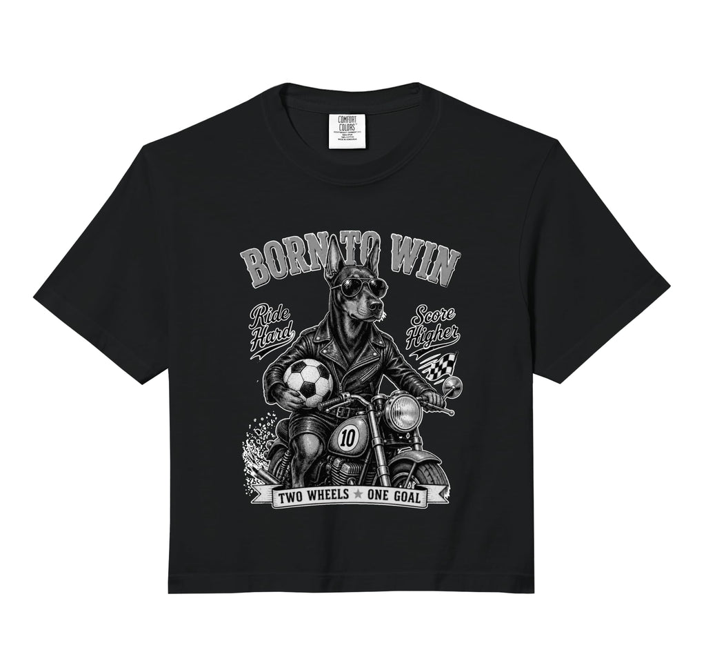 Doberman Pinscher Ride Motorbike Love Sweatshirt - Trendy Graphic Unisex - T-Shirt, Sweatshirt, Hoodie