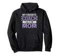 My Favorite Coach Calls Me Mom Hoodie - Fun Novelty Design for Adults - T-Shirt, Sweatshirt, Hoodie