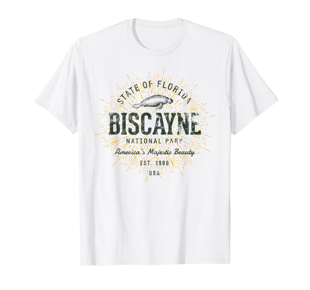 Biscayne National Park T-Shirt - Minimalist Print Men Women - T-Shirt, Sweatshirt, Hoodie