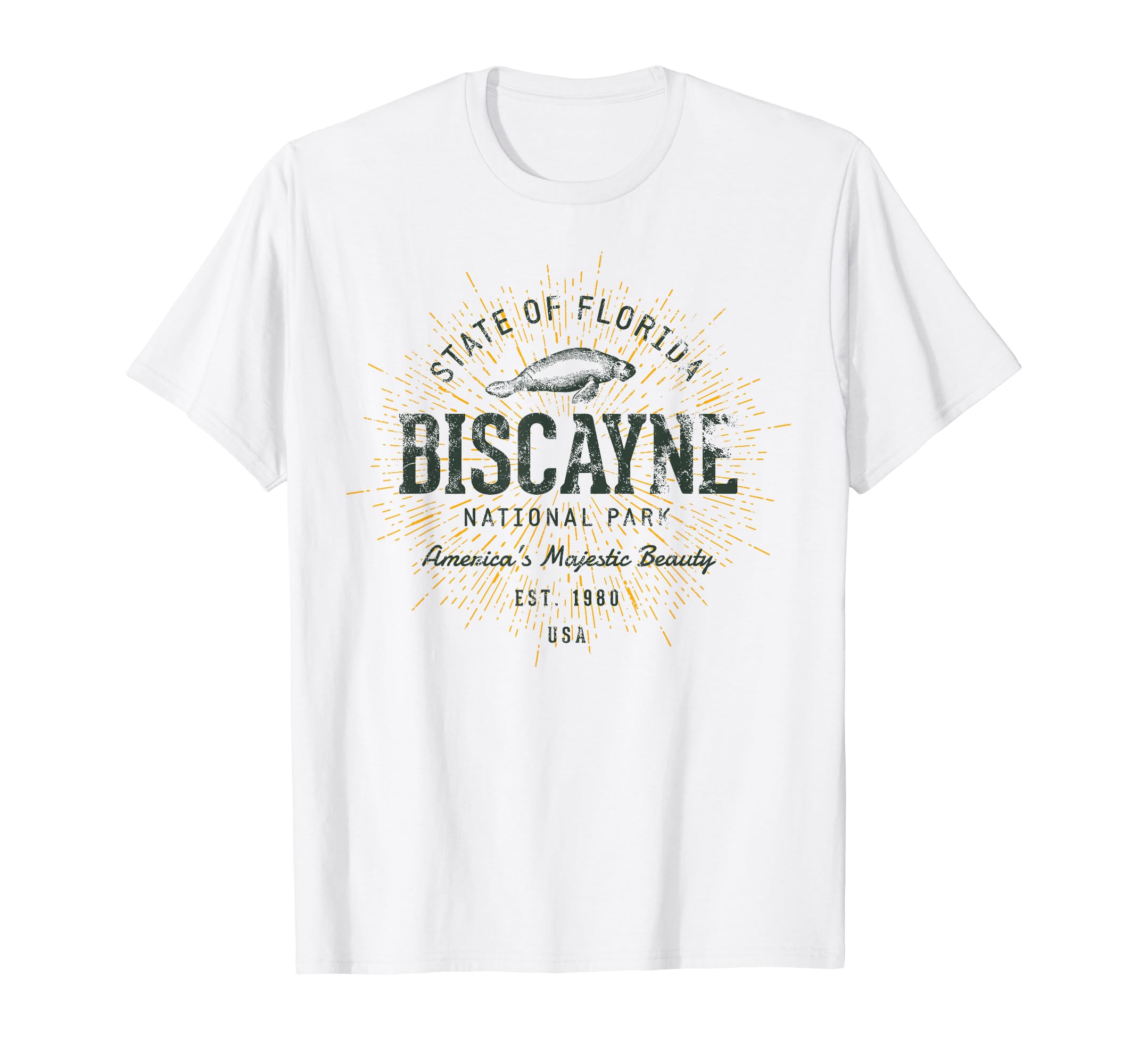 Biscayne National Park T-Shirt - Minimalist Print Men Women - T-Shirt, Sweatshirt, Hoodie