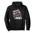55Th Birthday June 1969 Cassette Hoodie - Fun Novelty Design Men Women - T-Shirt, Sweatshirt, Hoodie
