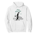 Polar Beach Club Penguin Surfer Hoodie - Streetwear Style Unisex - T-Shirt, Sweatshirt, Hoodie