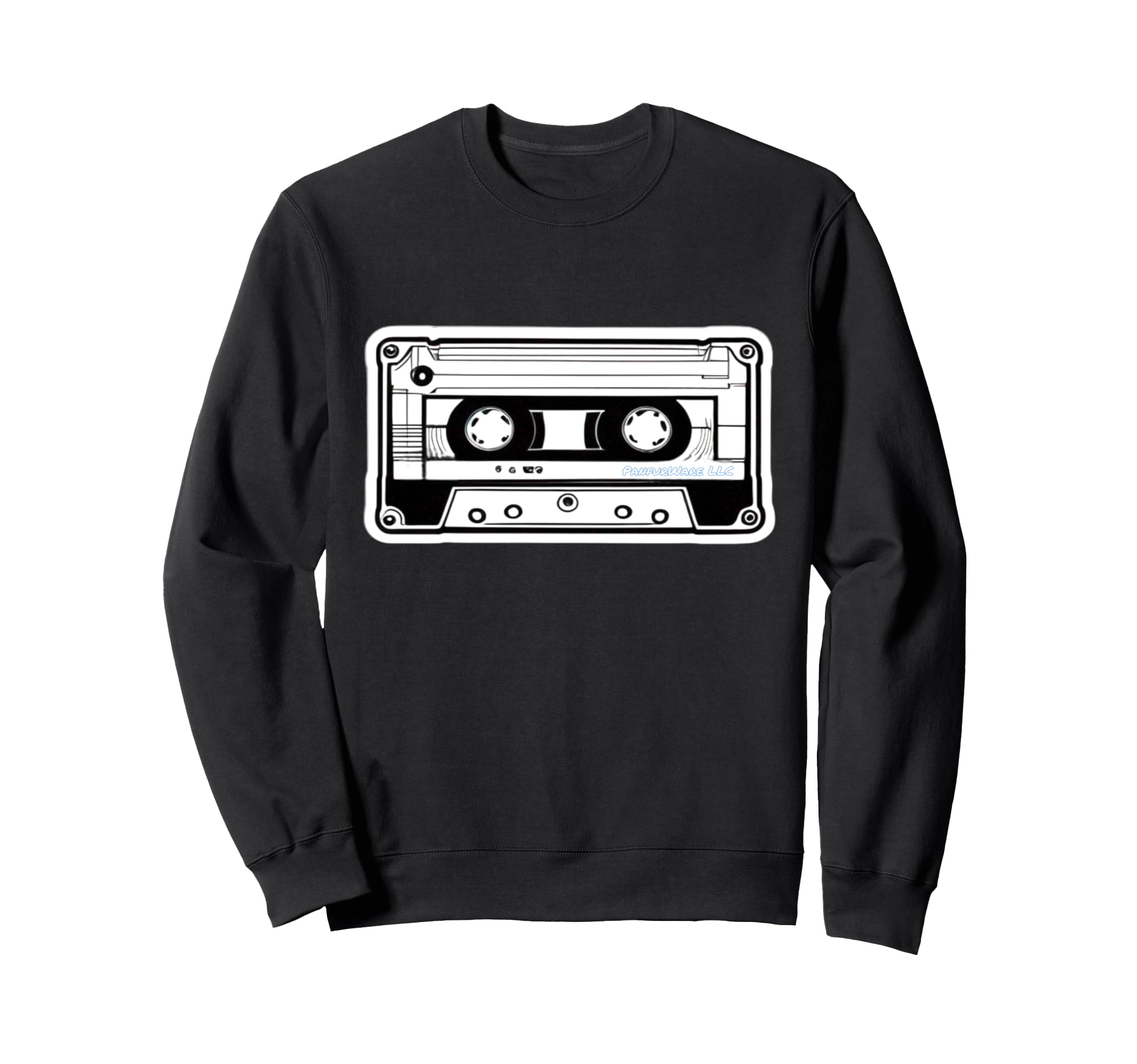 Audio Music Mix Tape Cassette Sweatshirt - Casual Everyday Wear Men Women - T-Shirt, Sweatshirt, Hoodie