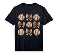 Soccer Bow Game Day Baseball Coquette T-Shirt - Unique Graphic for Adults - T-Shirt, Sweatshirt, Hoodie