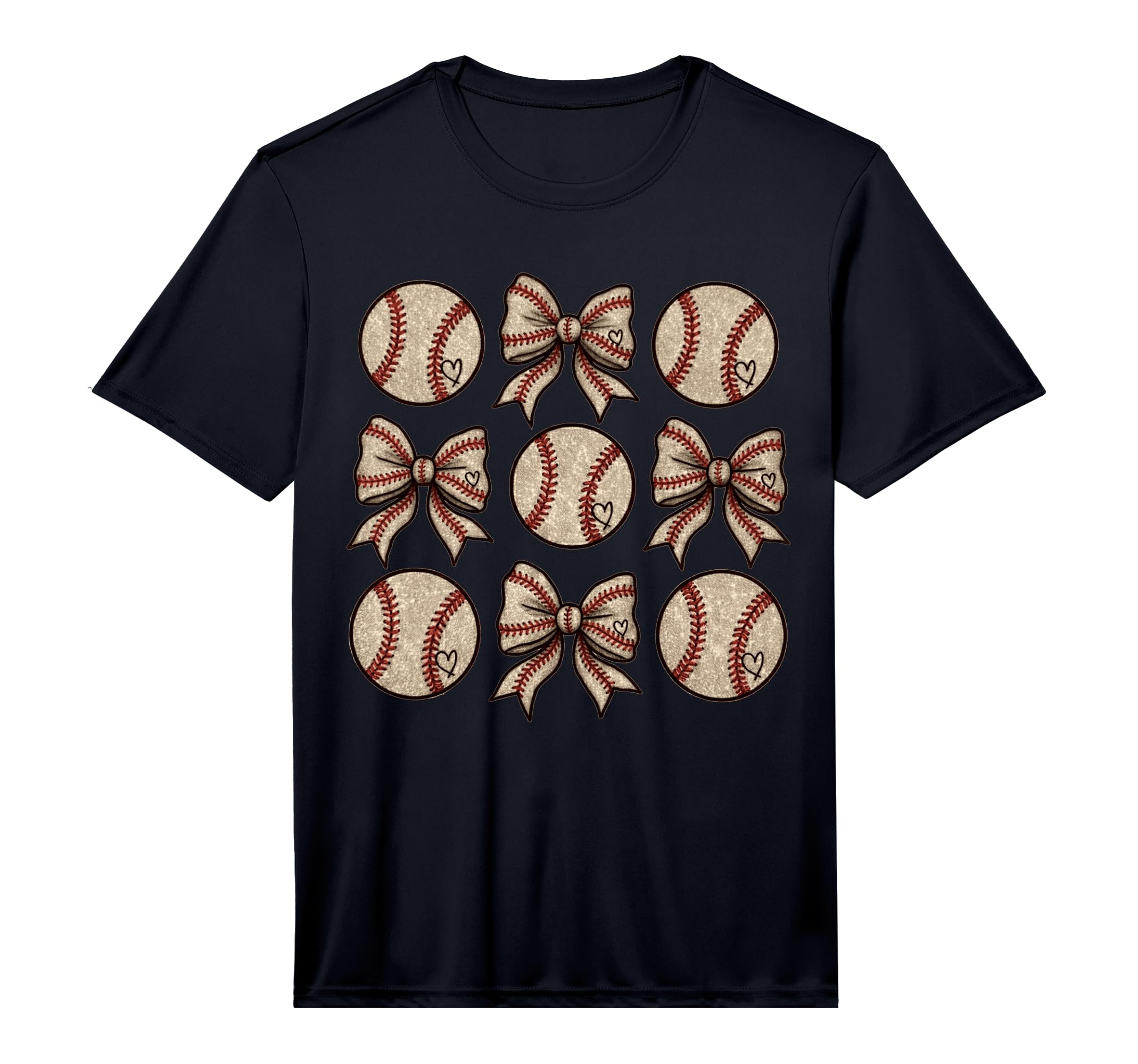 Soccer Bow Game Day Baseball Coquette T-Shirt - Unique Graphic for Adults - T-Shirt, Sweatshirt, Hoodie