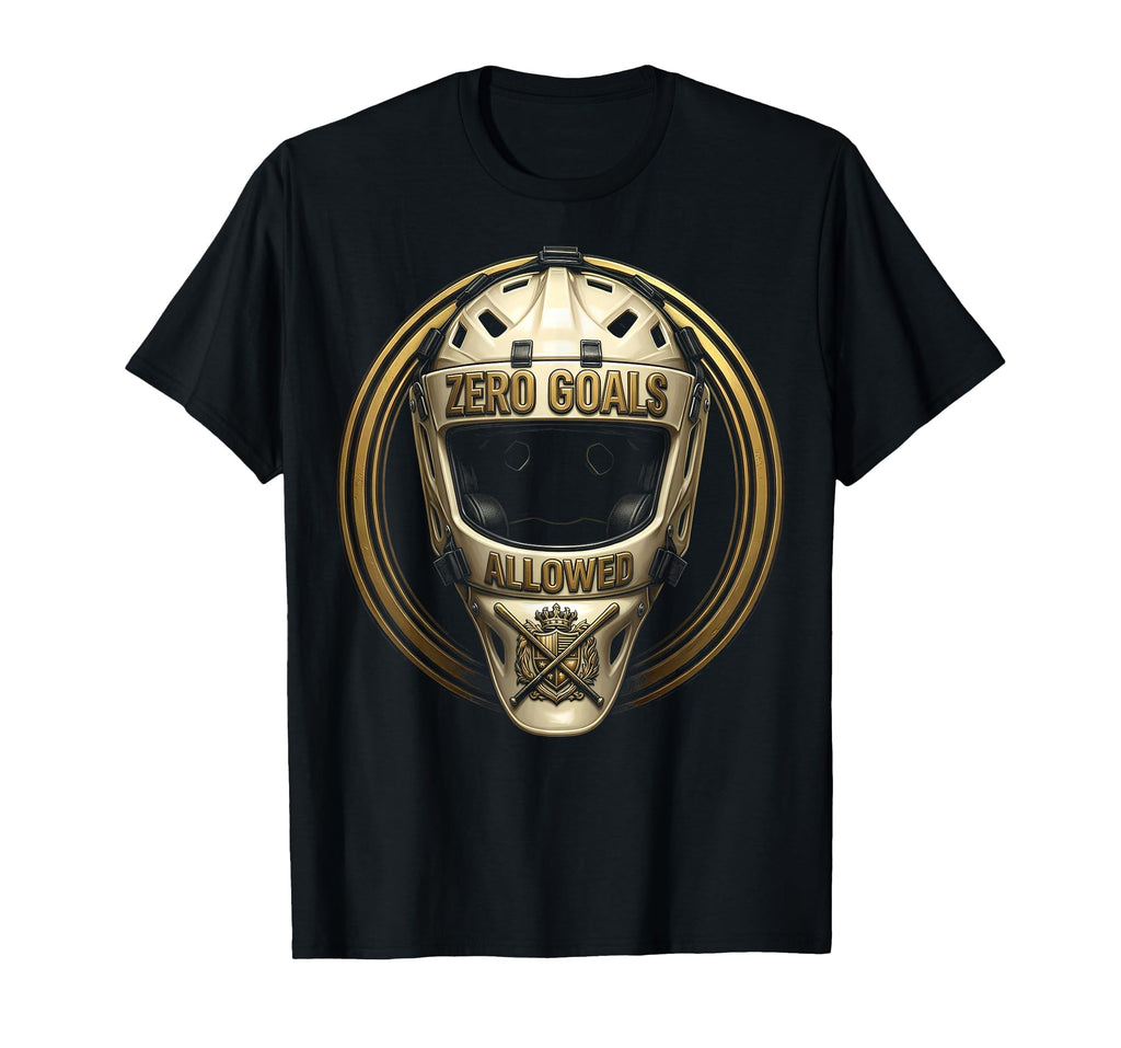 Zero Goals Allowed Goalie Soccer T-Shirt - Trendy Graphic for Adults - T-Shirt, Sweatshirt, Hoodie