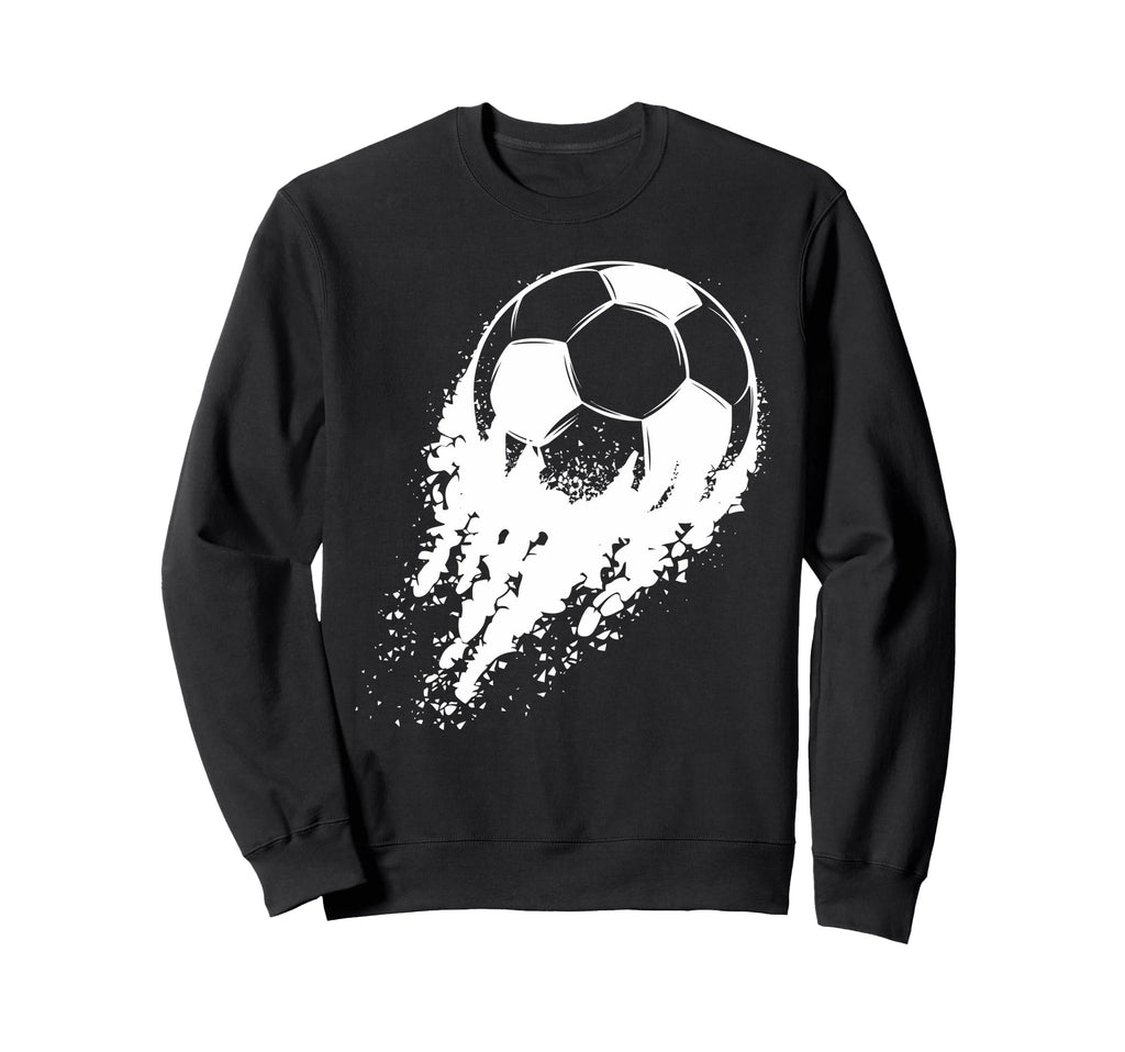 Soccer Silhouette Soccer Player Sweatshirt - Minimalist Print for Adults - T-Shirt, Sweatshirt, Hoodie