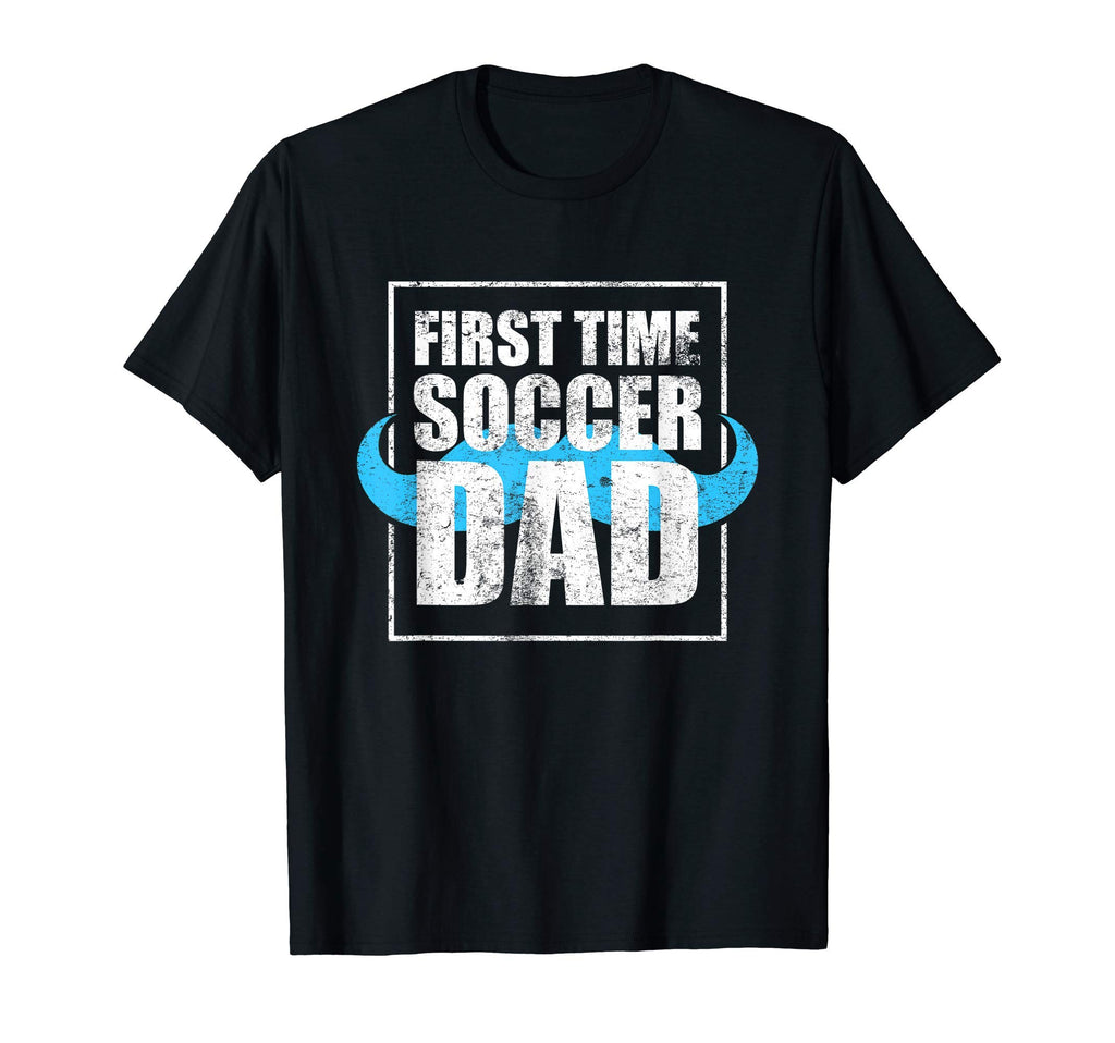 New First Time Dad To Be Usa Flags Soccer T-Shirt - Graphic Print Unisex - T-Shirt, Sweatshirt, Hoodie