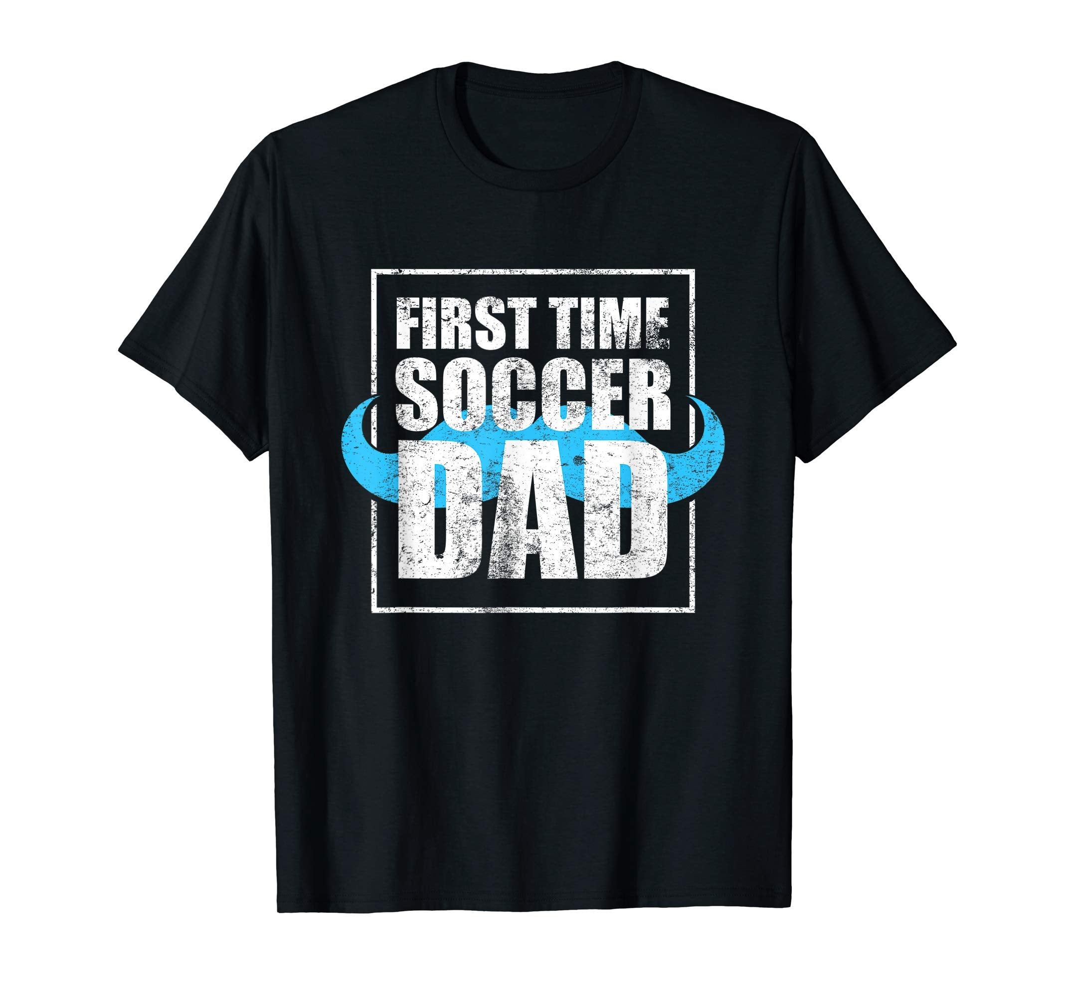 New First Time Dad To Be Usa Flags Soccer T-Shirt - Graphic Print Unisex - T-Shirt, Sweatshirt, Hoodie