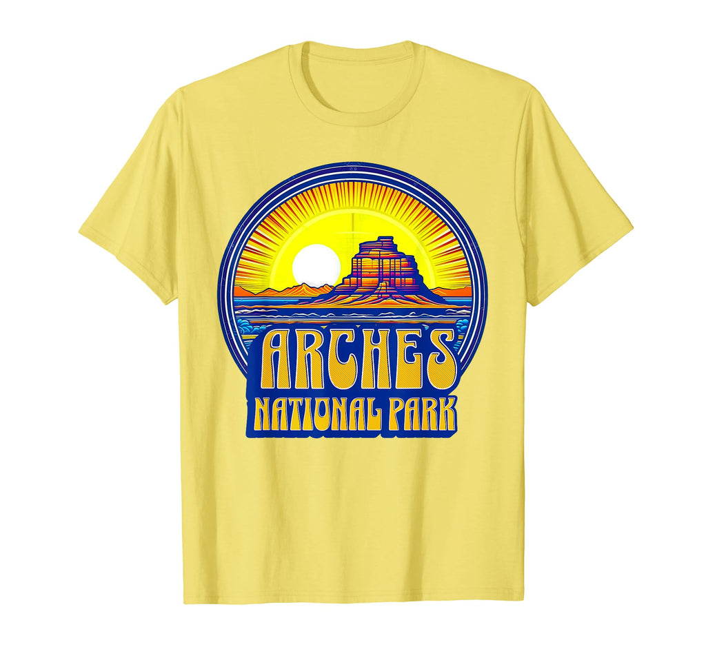 Arches National Park Utah Usa Outdoor Sweatshirt - Minimalist Print Unisex - T-Shirt, Sweatshirt, Hoodie