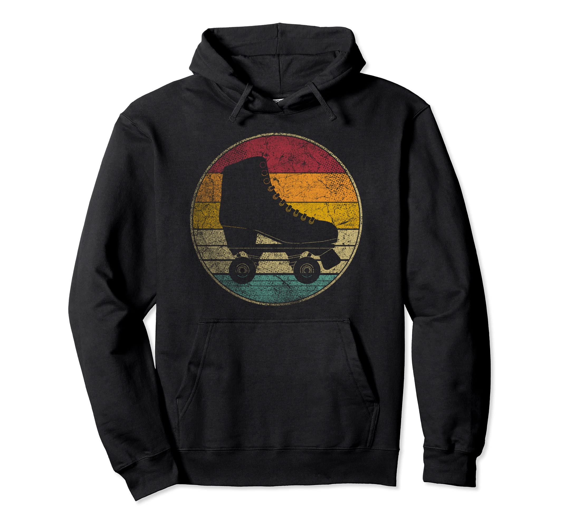 Roller Skates Rink Skating Skater Hoodie - Aesthetic Graphic for Adults - T-Shirt, Sweatshirt, Hoodie