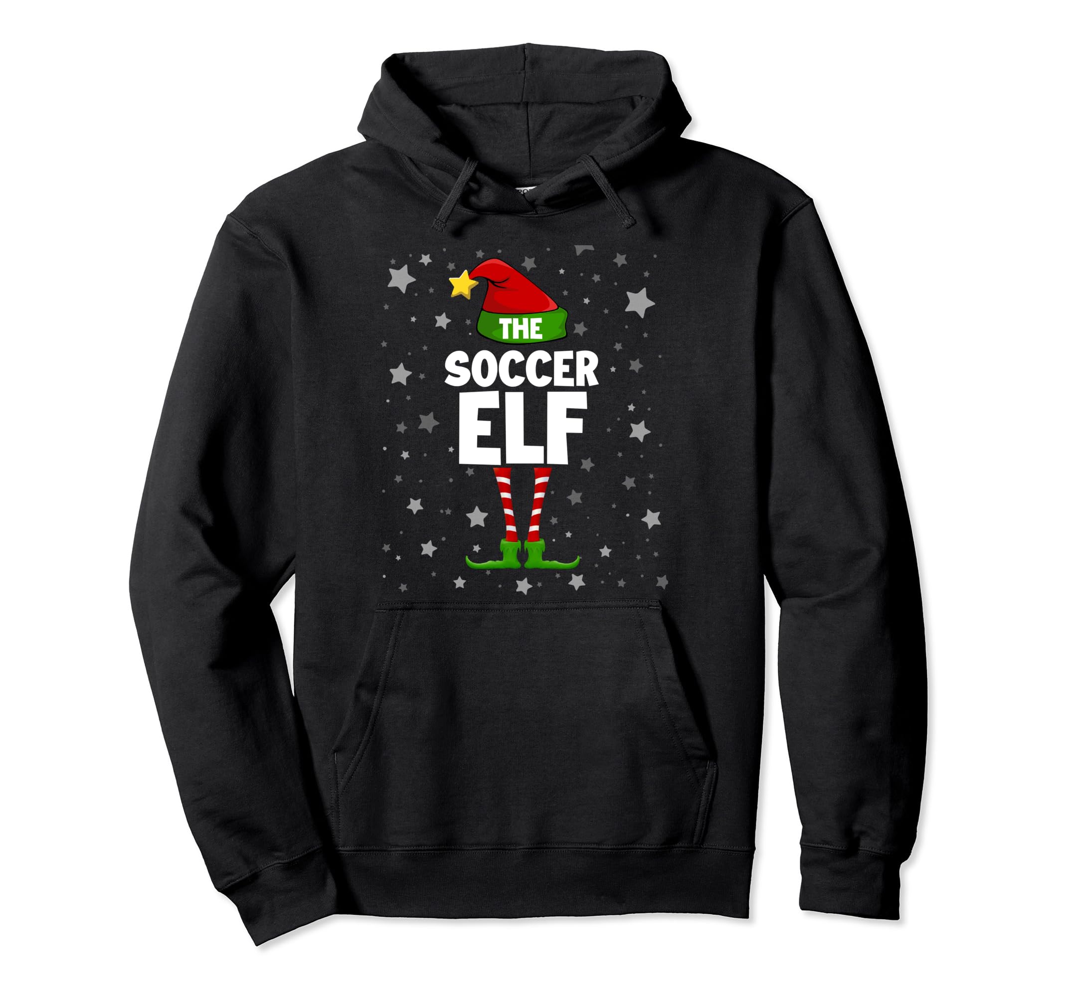 Soccer Elf Group Matching Family Hoodie - Aesthetic Graphic Men Women - T-Shirt, Sweatshirt, Hoodie