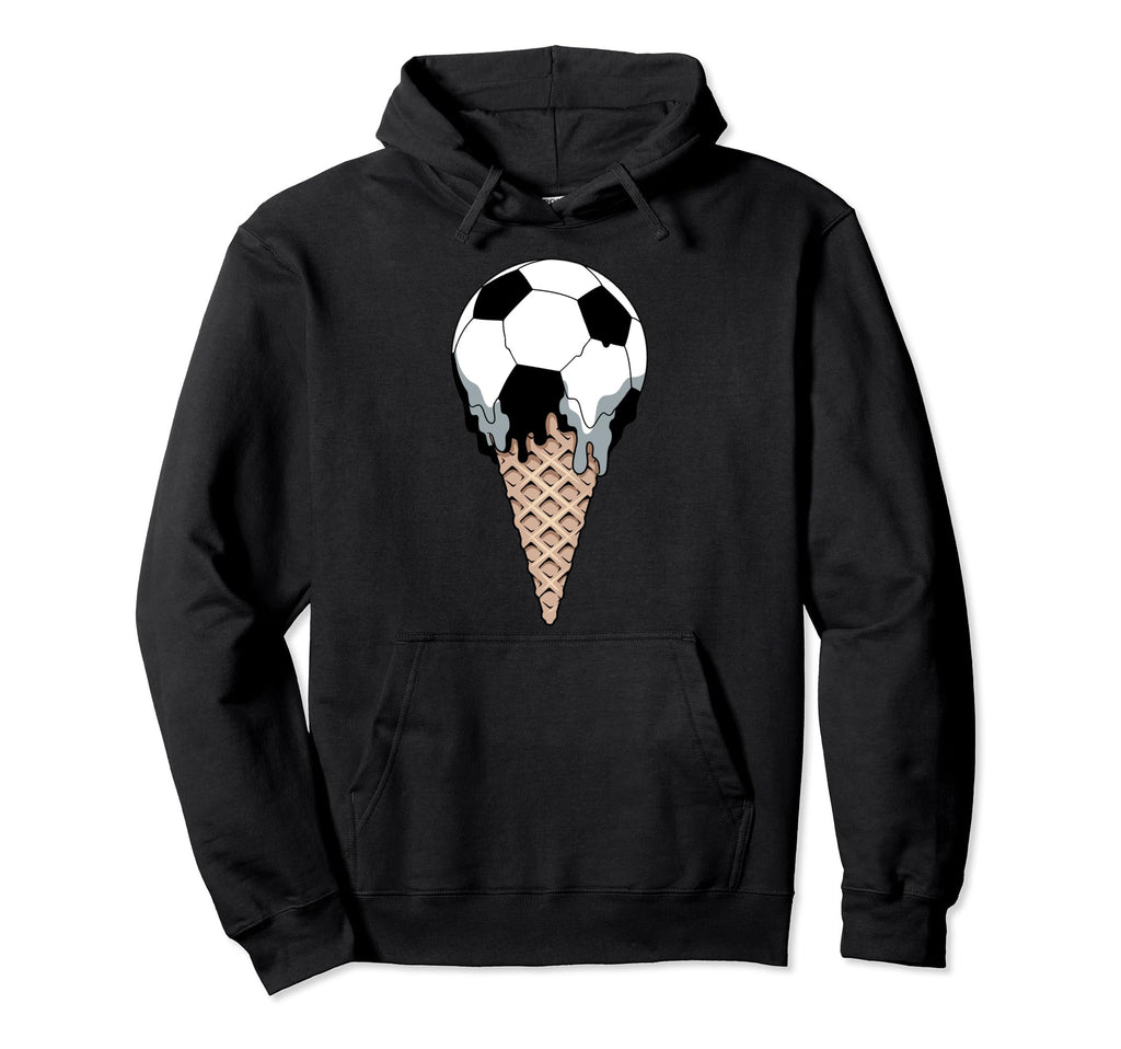 Ice Cream Soccer Players Soccer Coaches Hoodie - Trendy Graphic Unisex - T-Shirt, Sweatshirt, Hoodie