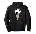 Ice Cream Soccer Players Soccer Coaches Hoodie - Trendy Graphic Unisex - T-Shirt, Sweatshirt, Hoodie