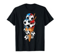 Soccer Ice Cream Fun Sports Lovers T-Shirt - Aesthetic Graphic Men Women - T-Shirt, Sweatshirt, Hoodie