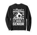 Proud Husband Soccer Senior 2026 Sweatshirt - Minimalist Print Unisex - T-Shirt, Sweatshirt, Hoodie