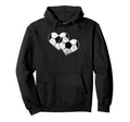 Soccer Heart Passion Sports Fan Hoodie - Novelty Apparel Unisex - T-Shirt, Sweatshirt, Hoodie