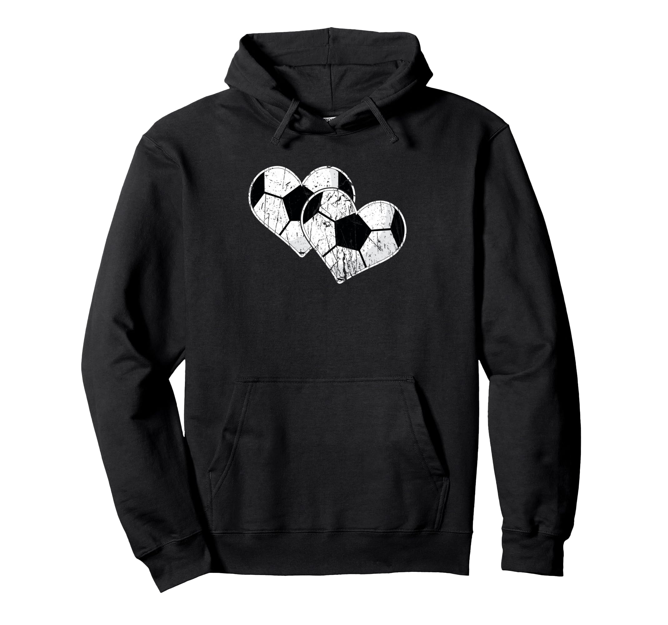 Soccer Heart Passion Sports Fan Hoodie - Novelty Apparel Unisex - T-Shirt, Sweatshirt, Hoodie