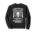 Im Hockey Goalkeeper Mom Ice Hockey Sweatshirt - Fun Novelty Design Unisex - T-Shirt, Sweatshirt, Hoodie