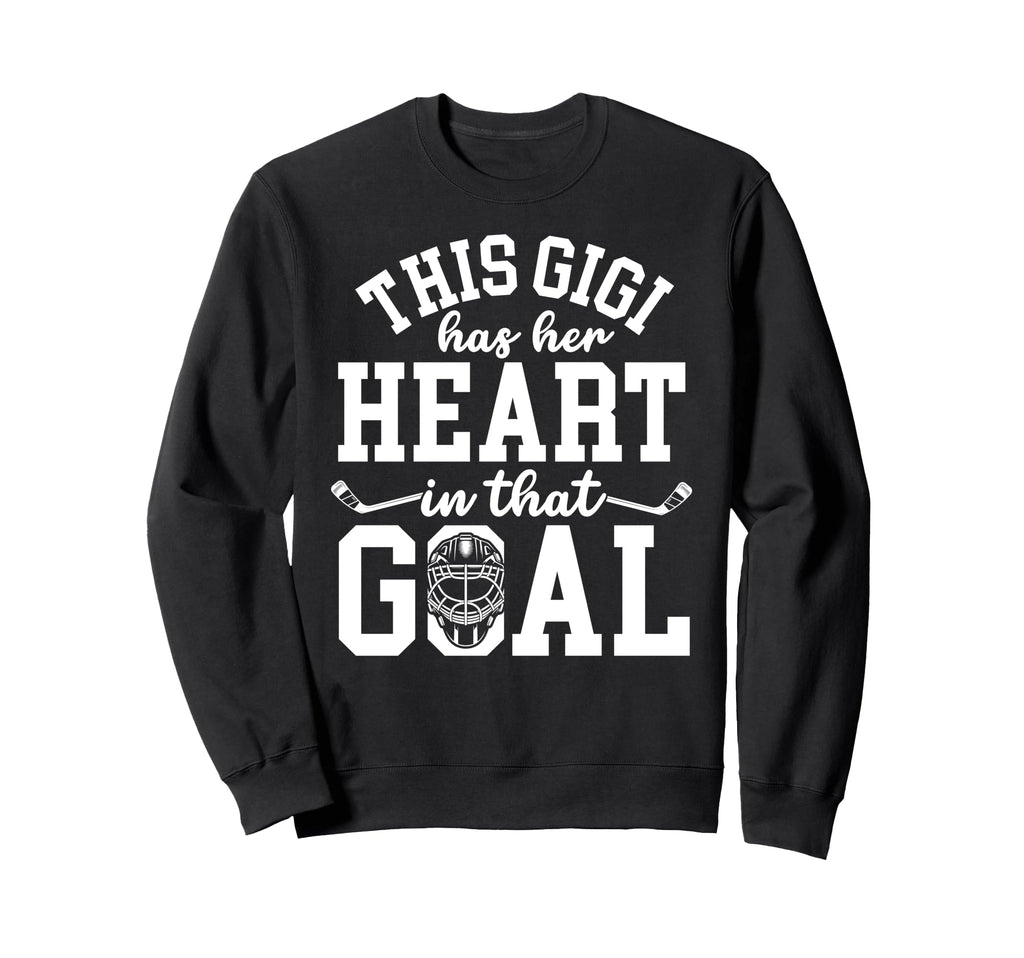 Proud Hockey Goalie Gigi Hockey Sweatshirt - Custom Art Print for Adults - T-Shirt, Sweatshirt, Hoodie