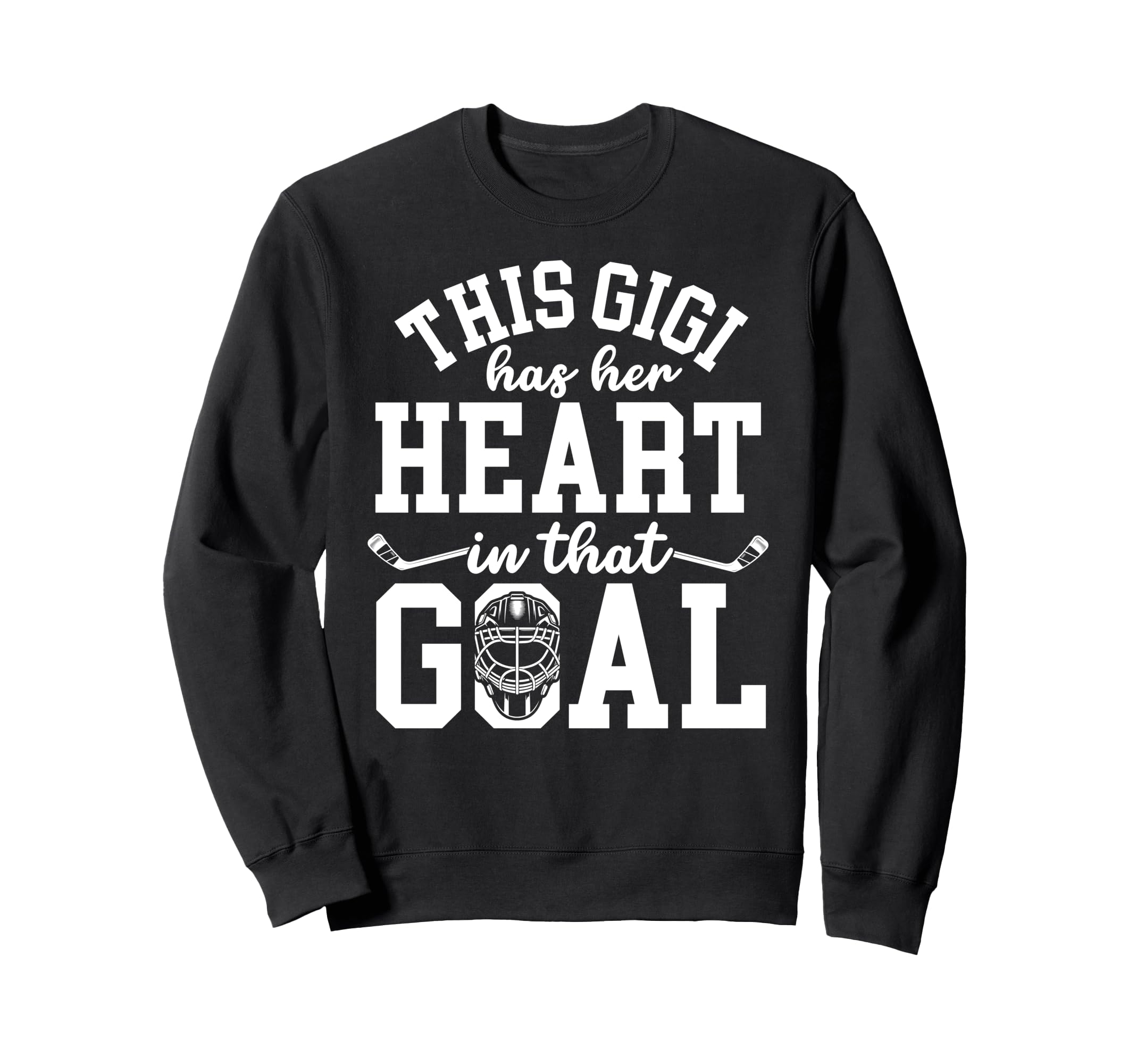 Proud Hockey Goalie Gigi Hockey Sweatshirt - Custom Art Print for Adults - T-Shirt, Sweatshirt, Hoodie
