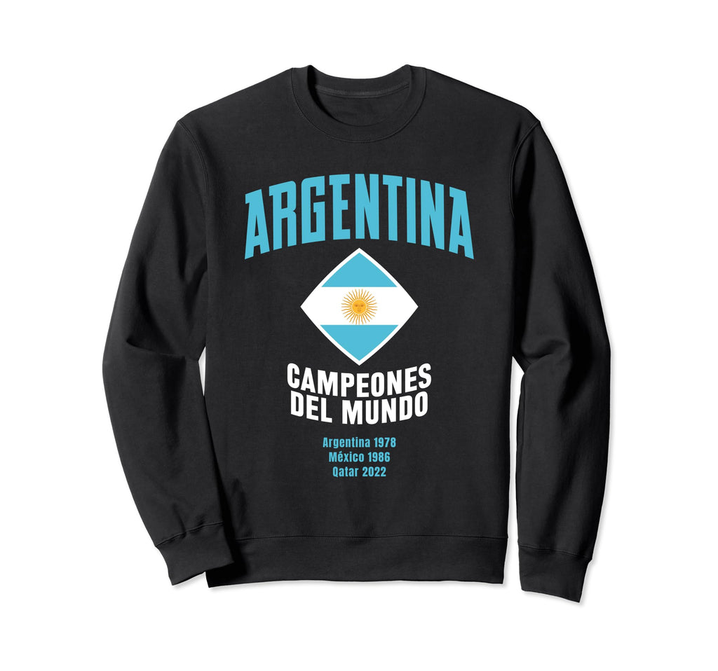 Argentina World Champion 2022 Sweatshirt - Minimalist Print for Adults - T-Shirt, Sweatshirt, Hoodie