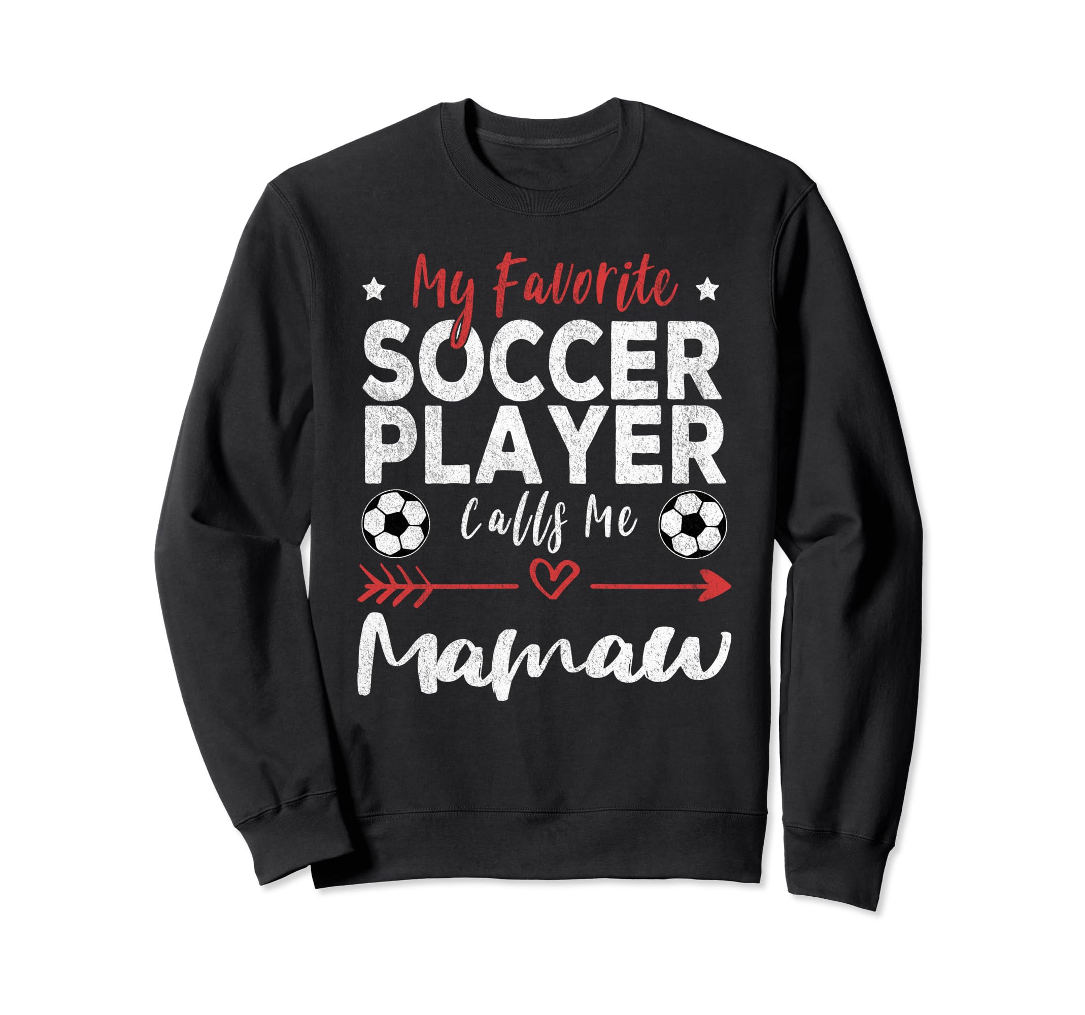 My Favorite Soccer Player Sweatshirt - Casual Everyday Wear for Adults - T-Shirt, Sweatshirt, Hoodie