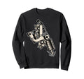 Coil Tattoo Machine Blackwork Flash Sweatshirt - Unique Graphic Men Women - T-Shirt, Sweatshirt, Hoodie