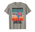 Sloth Lover Weekends Are Soccer Lover T-Shirt - Unique Graphic for Adults - T-Shirt, Sweatshirt, Hoodie