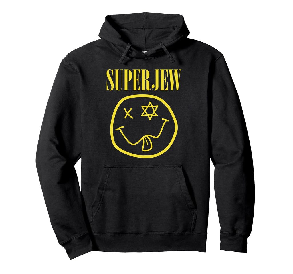 Super Jew 90S Grunge Hoodie - Graphic Print for Adults - T-Shirt, Sweatshirt, Hoodie