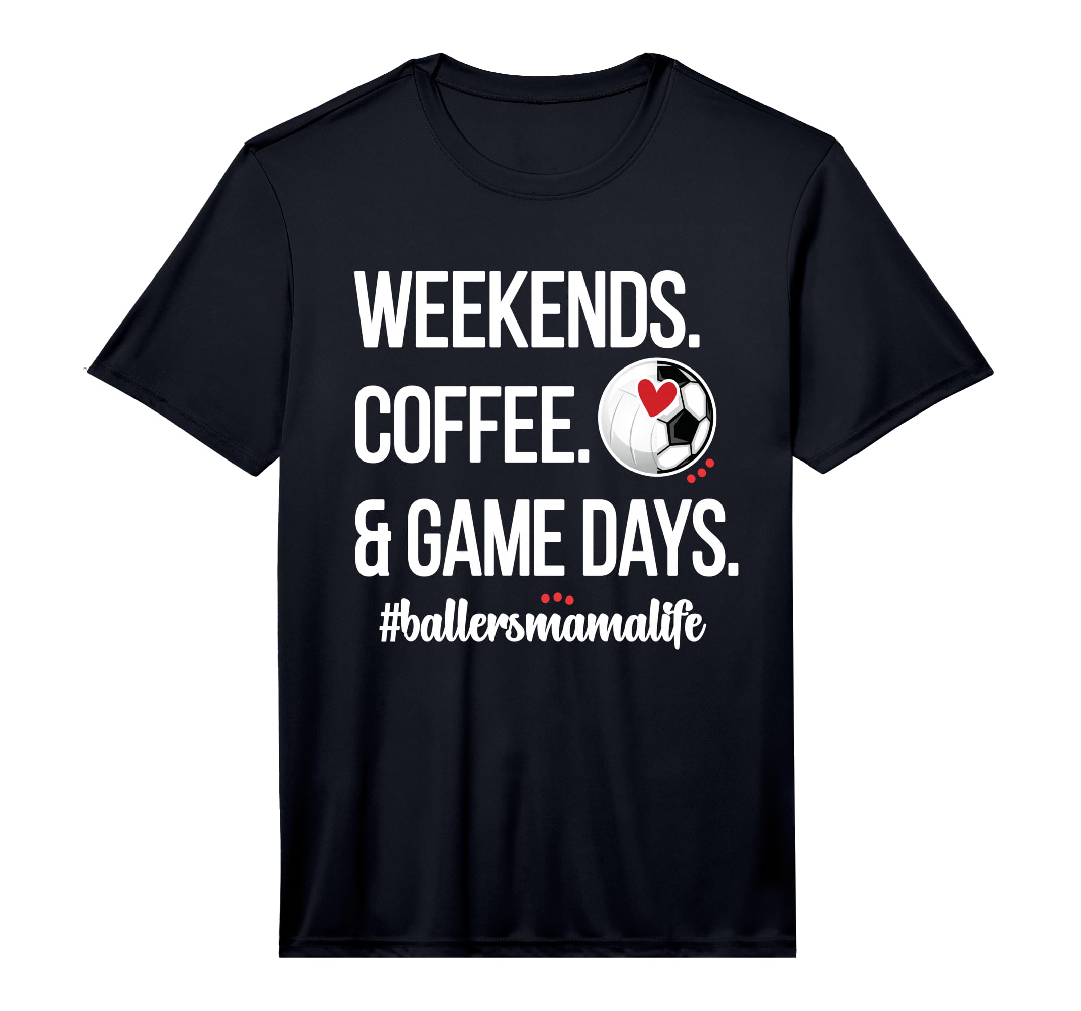 Mens Baller Mama Proud Soccer Volleyball T-Shirt - Graphic Print Men Women - T-Shirt, Sweatshirt, Hoodie