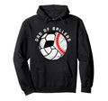 Dad Ballers Funny Baseball Volleyball Hoodie - Graphic Print for Adults - T-Shirt, Sweatshirt, Hoodie