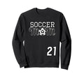 Nujmber 21 Soccer Mom Mothers Day Sweatshirt - Custom Art Print Men Women - T-Shirt, Sweatshirt, Hoodie